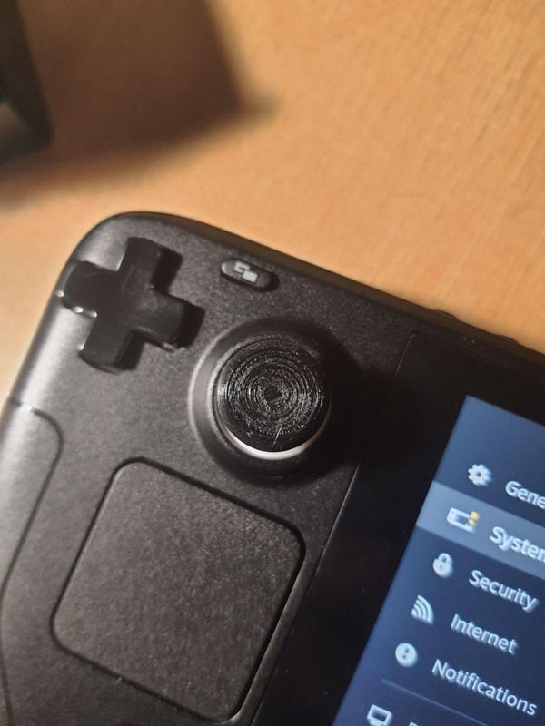 Steam Deck joystick cap replacement