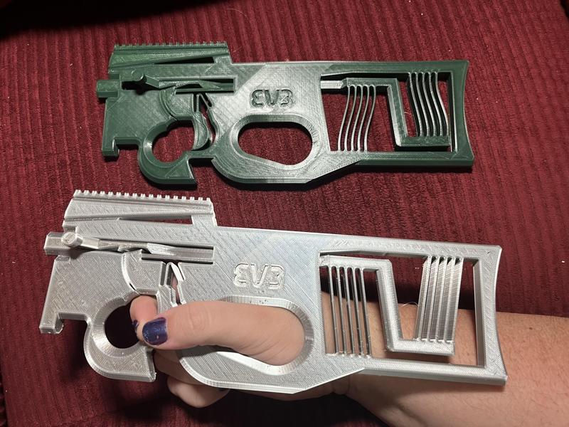 Compliant Mechanism Blaster P90