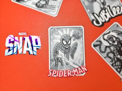 Spider-Man (Inked Dan Hipp Variant) - Marvel Snap