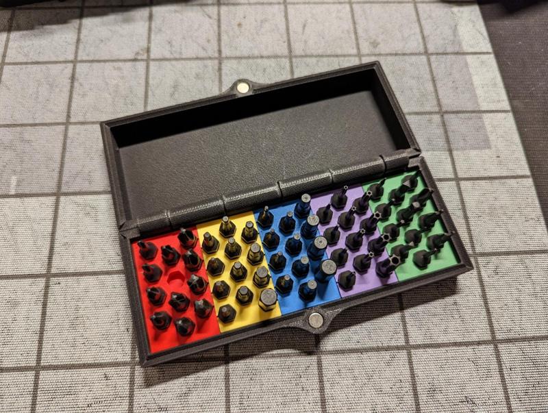 LTT Bit Holder Magnetic Retention - 60 Bit Split Insert