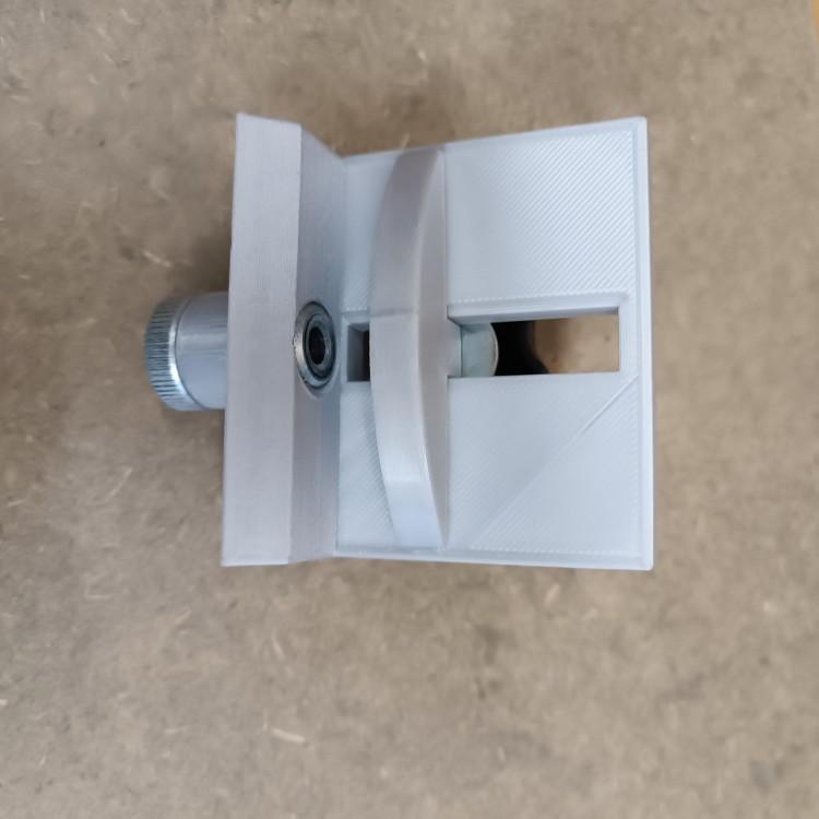 Clamex-S Bohrschablone für Bohrbuchse 6,1mm, Rohr 8x1mm oder Wolfcraft Dübelleiste