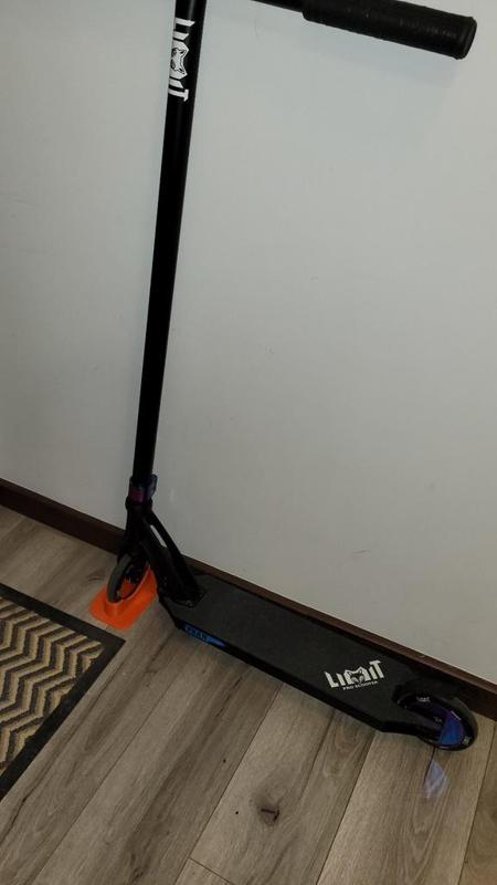 Scooter Stand - stand scooter flat against a wall