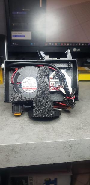 Anycubic Kobra 5015 fan 3-sided part cooling duct for all hotend metall