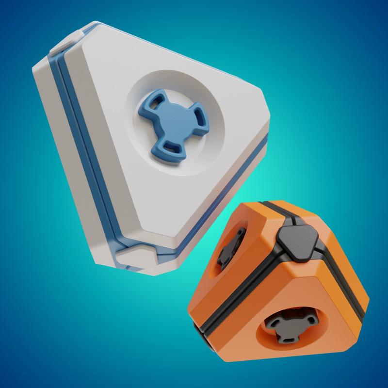 Futuristic Box Container 4 in 1