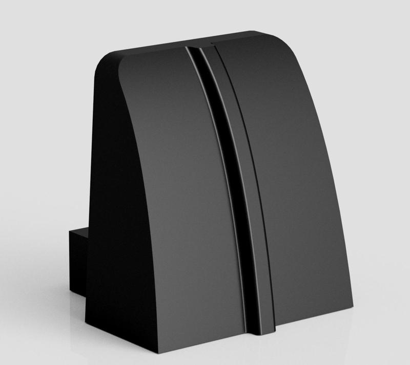 Volume slider tab for Lightspeed Zulu 2/3 and Sierra aviation headsets