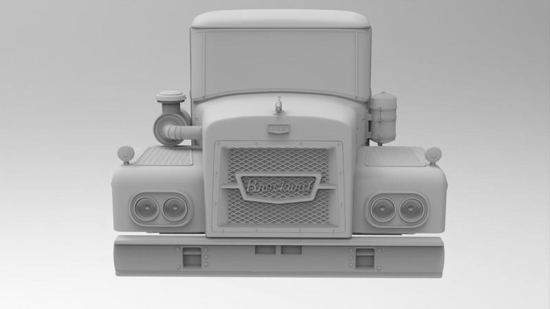 BROCKWAY 358 1/32 SCALE CAB