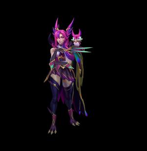 Star Guardian Xayah League of Legends 3D print model