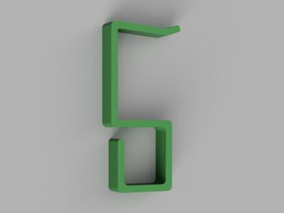 Parametric Desk Hanger