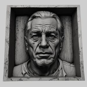 Robert De Niro head relief actor