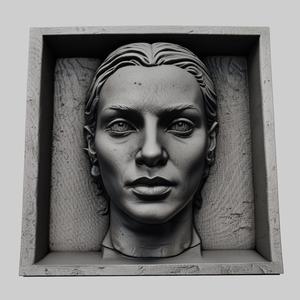 Rachel Weisz head relief actress