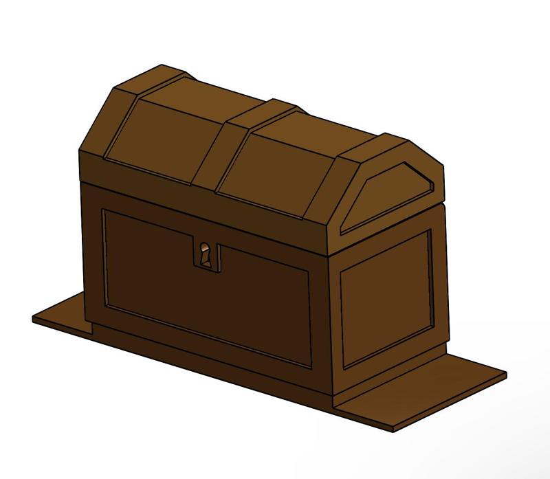 Bubble treasure chest
