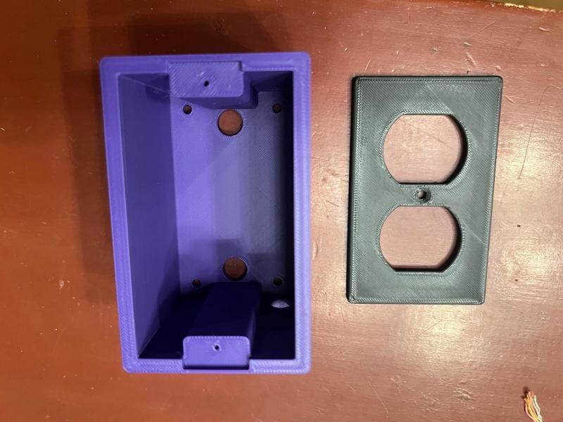 Electric Outlet Box, Compact