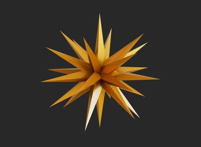 Christmas star decoration