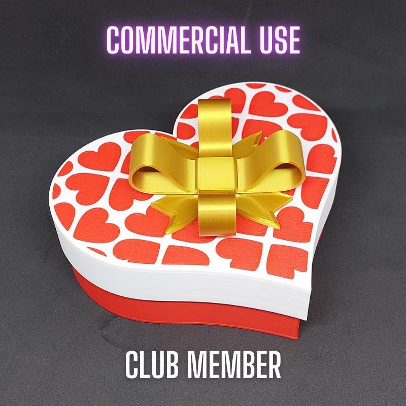 Lockable Heart Box With motif- The official Mechanism By Waikikiprod