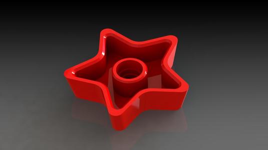 STAR CANDLE HOLDER - STAR CANDLE HOLDER