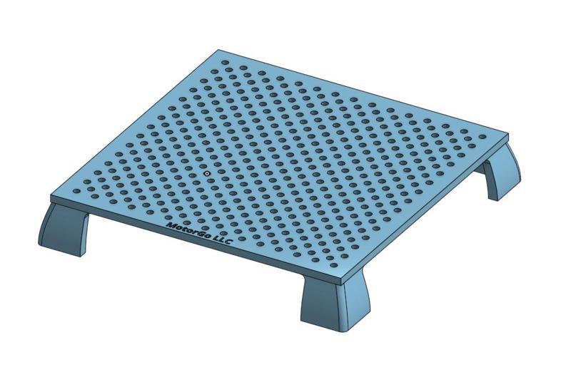 MotorGo 16x16 cm Test Stand Base