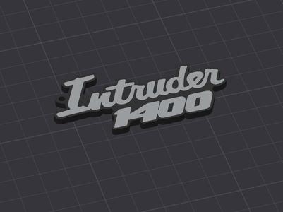 Intruder 1400 Keychain