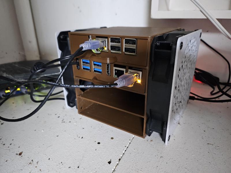 Single board computer mini "rack"