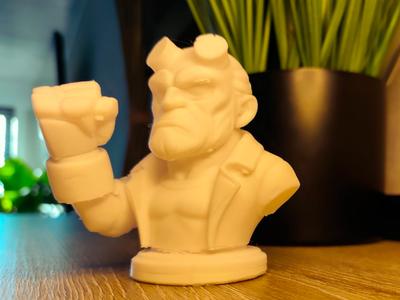 Hellboy Chibi Bust