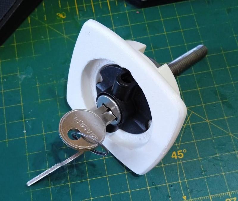 BASE cerradura tipo PERKO BASE LOCK TYPE