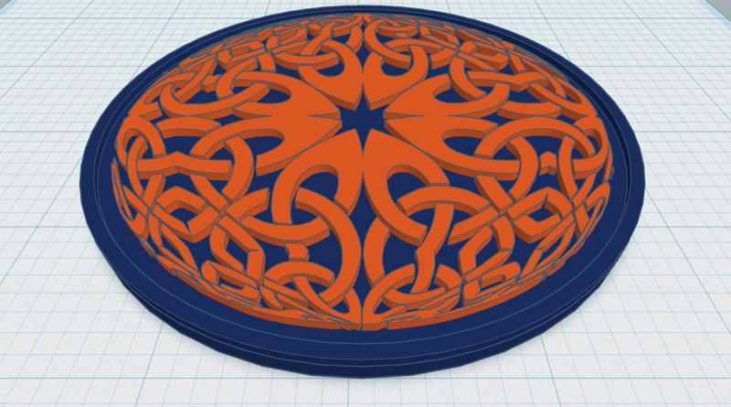 Celtic Mandala Coaster 19