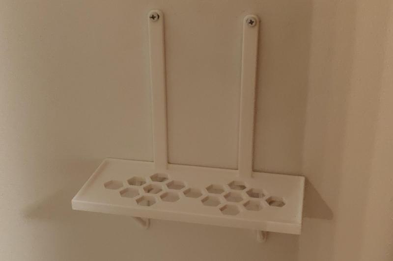 Wall mount shelf for cable modem (Sagemcom WiFi Hub C2 - F@ST 3890V3 CHWU)