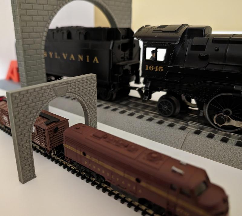 Model Train Tunnel Portal - N, TT, HO, & O Scale