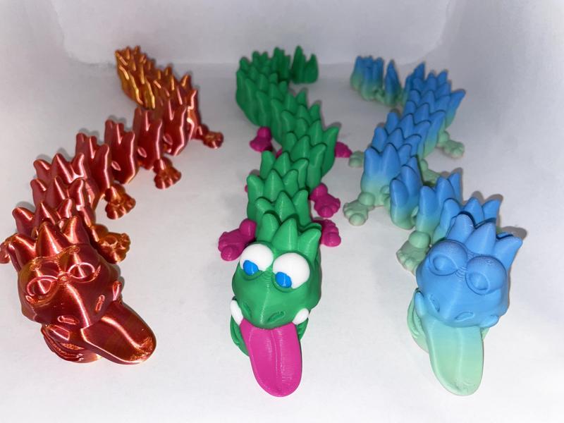 Dragon My Feet Articulated Flexi