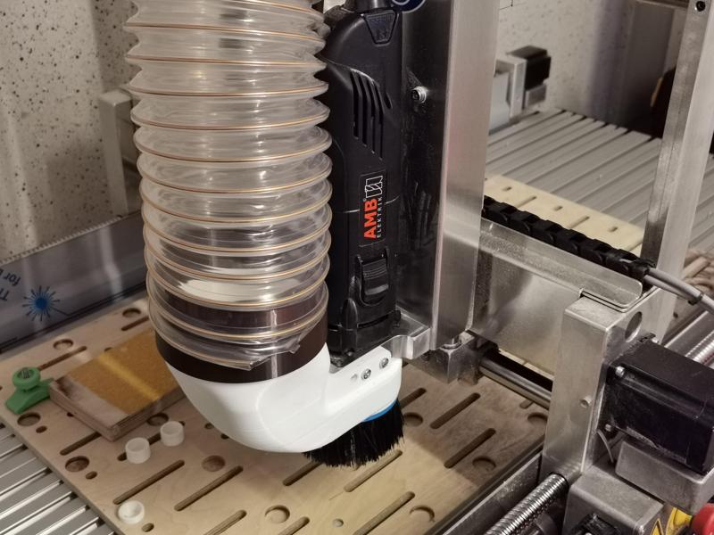 Dust Shoe for CNC Step High-Z