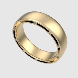 Channel Set Eternity Band 3D print