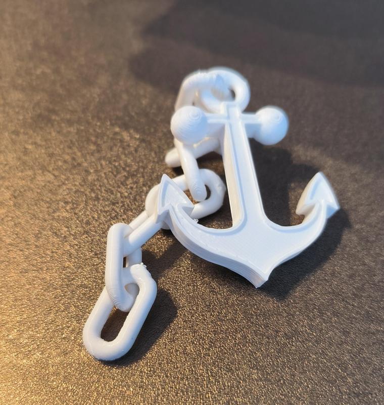 Ancre et chaîne déco aquarium/ Anchor with chain