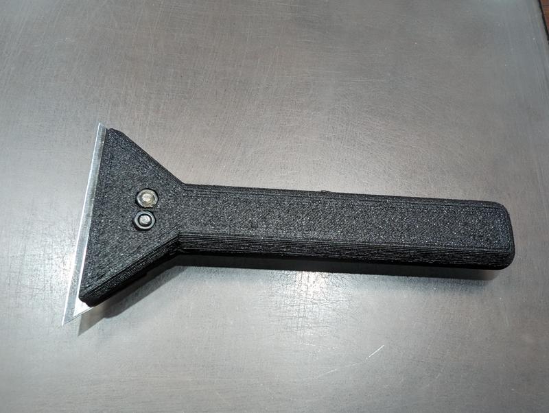 Utility Blade scraper handle