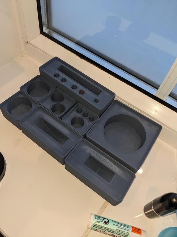 Gridfinity Makeup Organiser