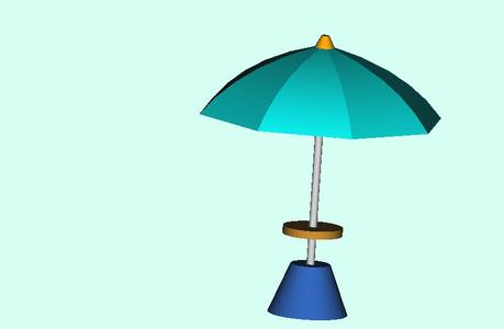 Micro ombrellone da spiaggia