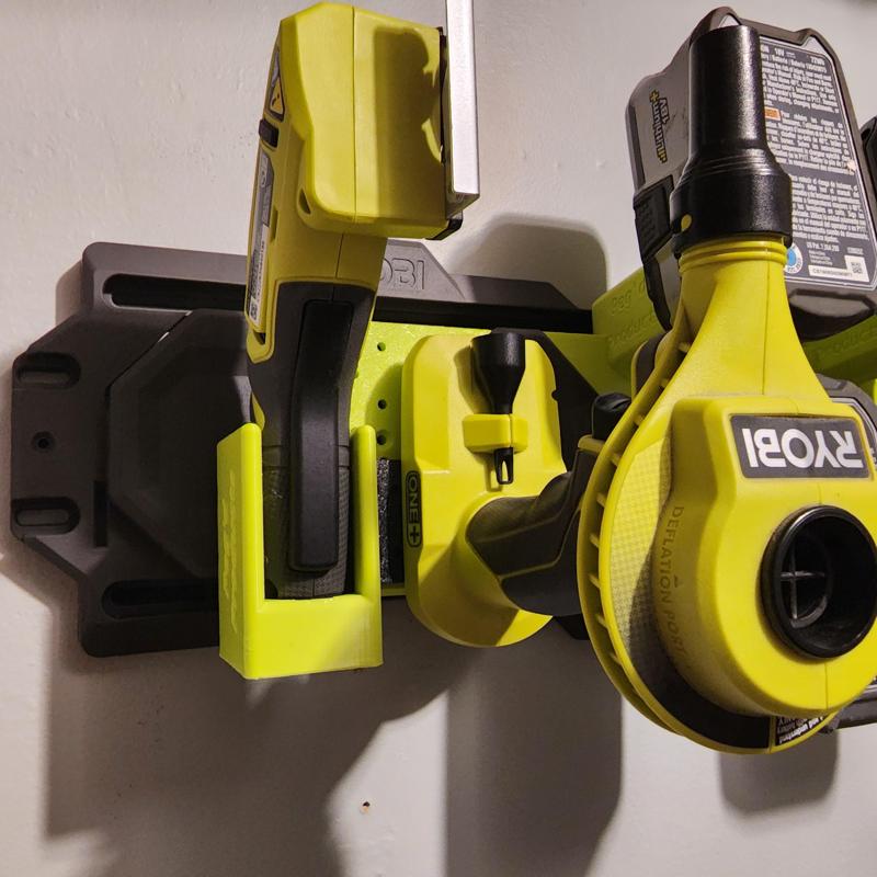 Ryobi 18V 4V USB Tool Battery Combo Holder for Ryobi Link Storage Rails