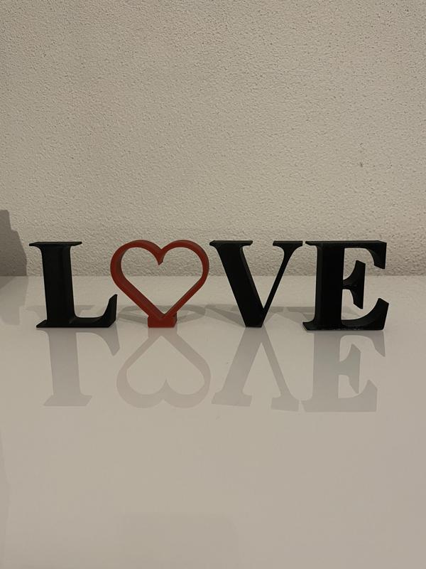 LOVE decor sentiment