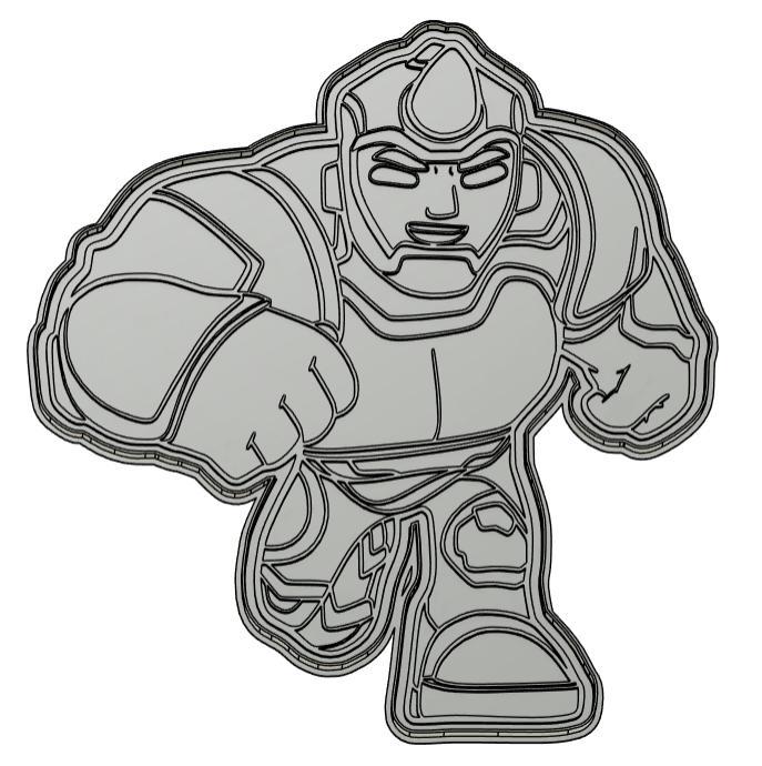 Cortador galletas Spidey ( Rino )