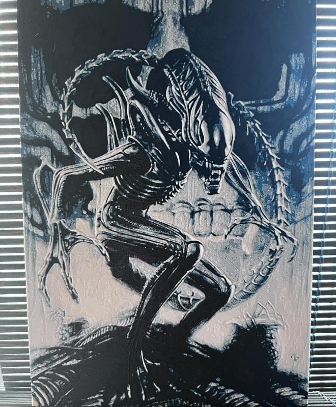 Alien Xenomorph hueforge