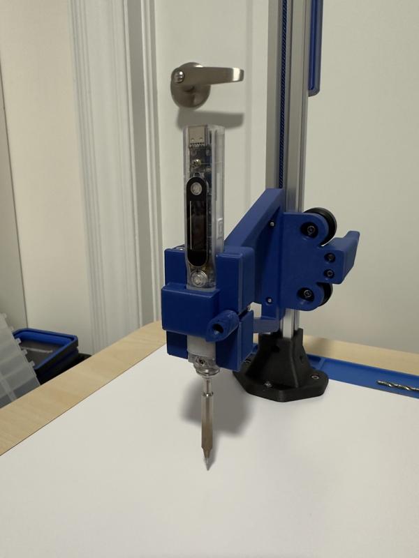 Adafruit Heat Set Insert Press Mount For Pinecil