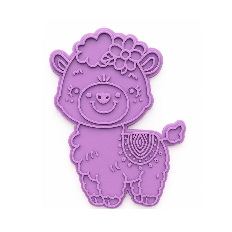 CUTE LLAMA COOKIE CUTTER