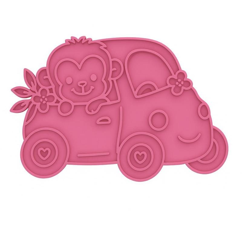 CARRIAGE COOKIE CUTTER WITH MACACO