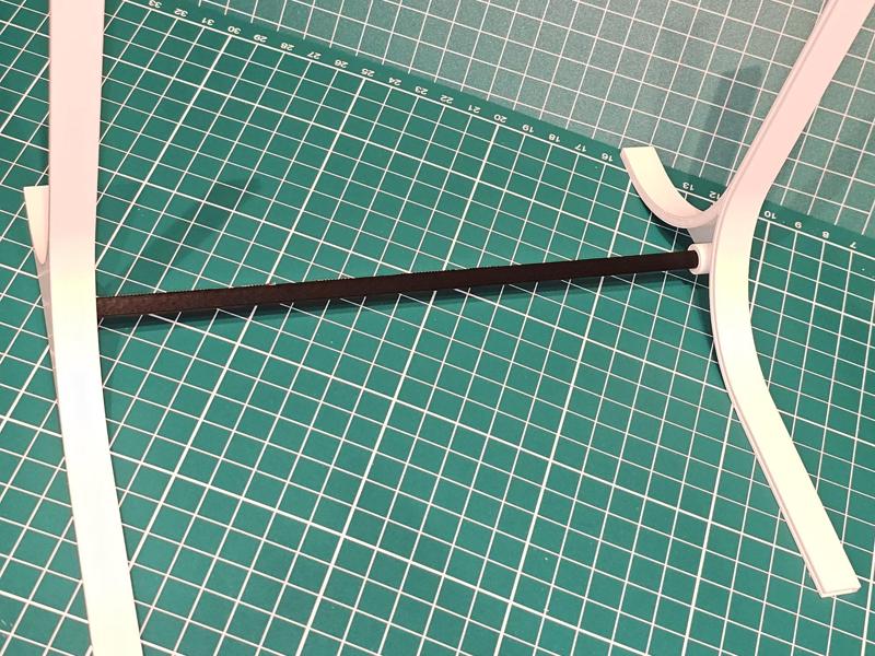 Mini photo booth rod for A4 sheet