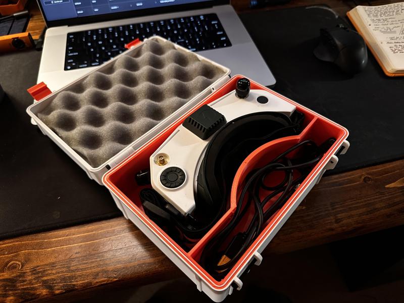 HDZero Goggles Case With TPU Insert & Logo (optional)