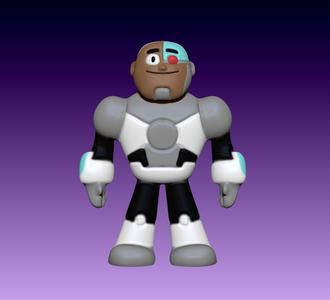 cyborg from teen titans go