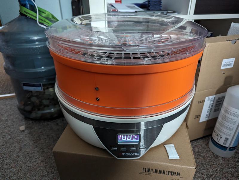 Ambiano Dehydrator Filament Drying Mod Adaptor - Ambiano Filament Trockner Dryer