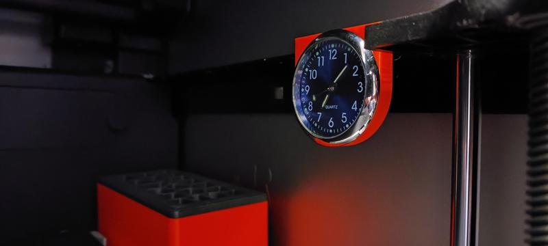 Time Lapse Clock Holder for Bambu Lab X1 Carbon