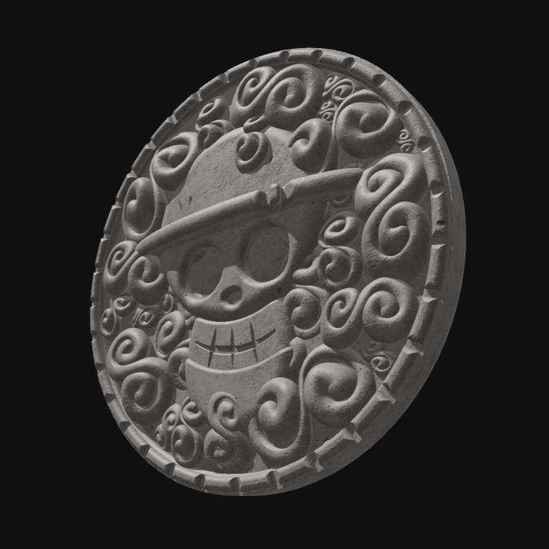 Luffy Coin Custom Gear 5 - Newgateprints_