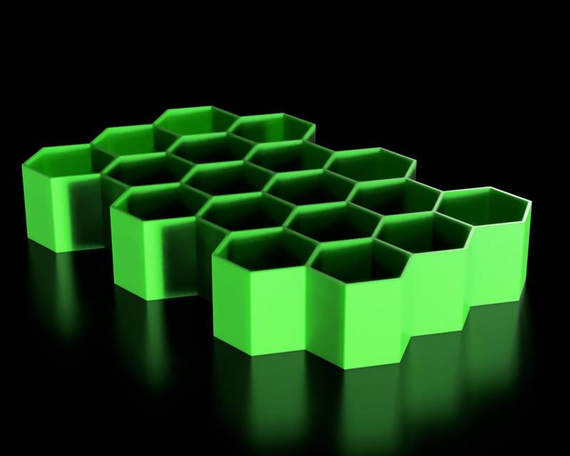 Paint holder for 60ml (35mm) bottles