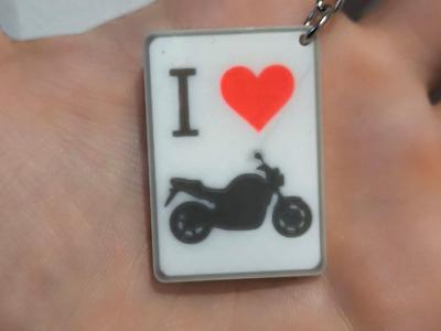 Llavero I LOVE BIKES