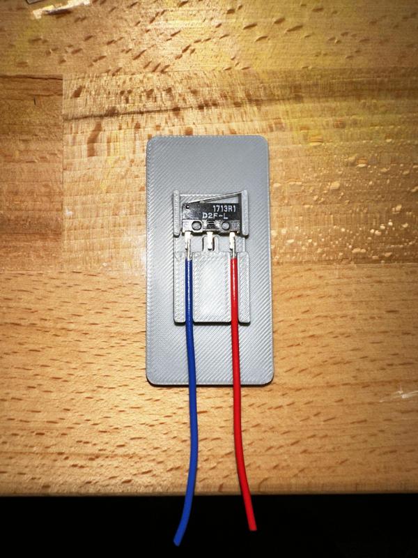 D2F Microswitch Endstop Soldering Jig